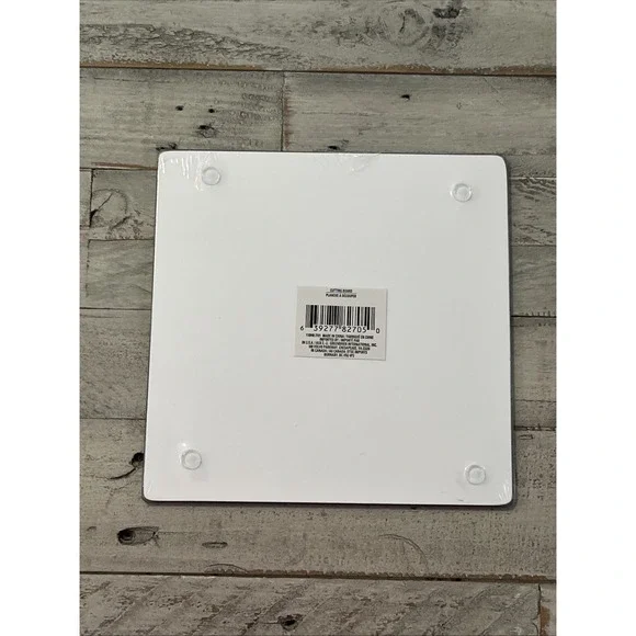 Wine Is My Favorite Fruit Design Glass Cutting Board 7.75" X 7.75" - NEW - Picture 3 of 7